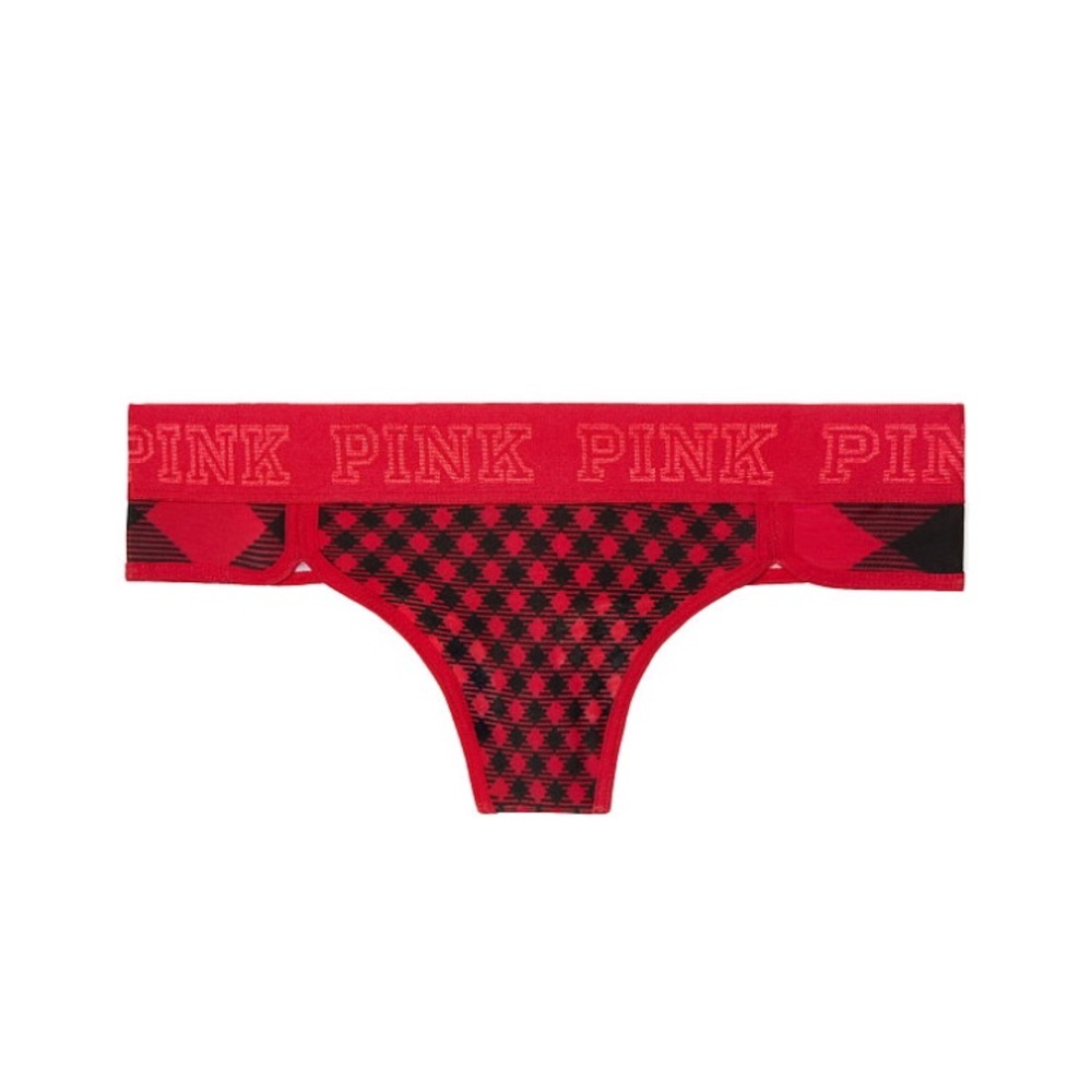PINK Logo Thong